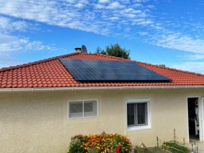 Installation d'un kit photovoltaïque d'une puissance de 3kwc à St Sorlin de Vienne 38200 en Isère