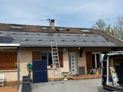 Installation photovoltaïque d'un puissance de 7.5 KWC à BRION 01460