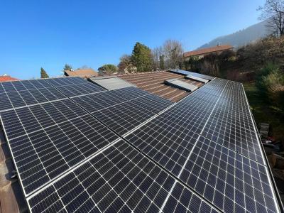 Installation de panneaux photovoltaïques d'une puissance de 7.5 kwc à Allinges 74200 