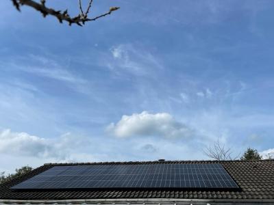 Installation de panneaux photovoltaïques d'une puissance de 6KWC  à BOHAS MEYRIAT RIGNAT 01250