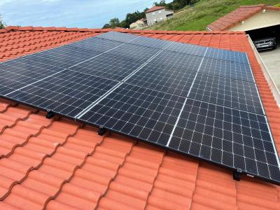 Installation d'un kit photovoltaïque d'une puissance de 3kwc à St Sorlin de Vienne 38200 en Isère