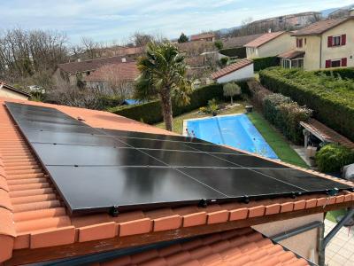 INSTALLATION PHOTOVOLTAIQUE DE 6 KWC à VILLEFONTAINE 38090