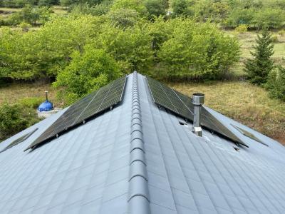 Installation de panneaux photovoltaïques d'une puissance de 9KWC  à Valdeblore 06420