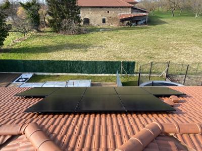 Installation photovoltaïque de 3 kwc à Chevrière 38160 Isère