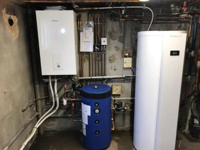 Installation d'une pompe à chaleur PANASONIC de 16kw à St MARTIN D'HERES 38400 