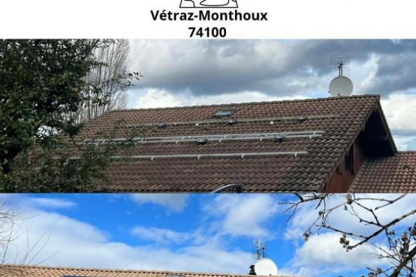 Installation de 6 kWc à VETRAZ-MONTHOUX, 74100