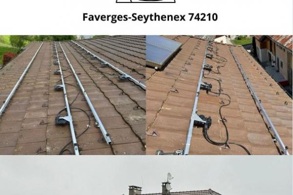 Installation de 12 kWc à Faverges-Seythenex, 74210