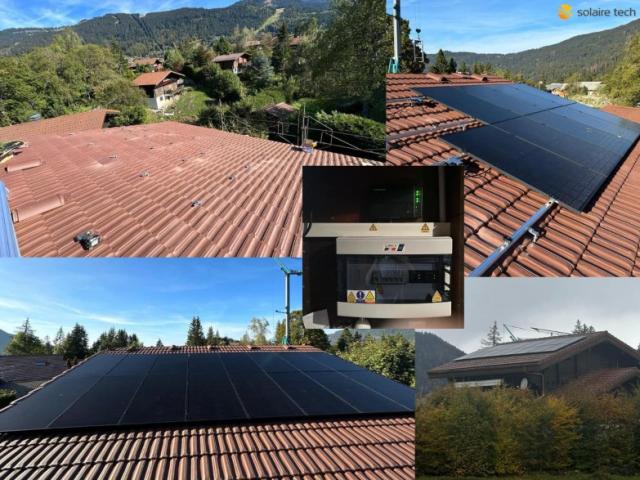 Installation de 6 kWc à Arâches-la Frasse, 74300